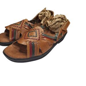 Dr. Scholl's Aztec Huarache Womens Comfort boho sandals shoes Size 7.5